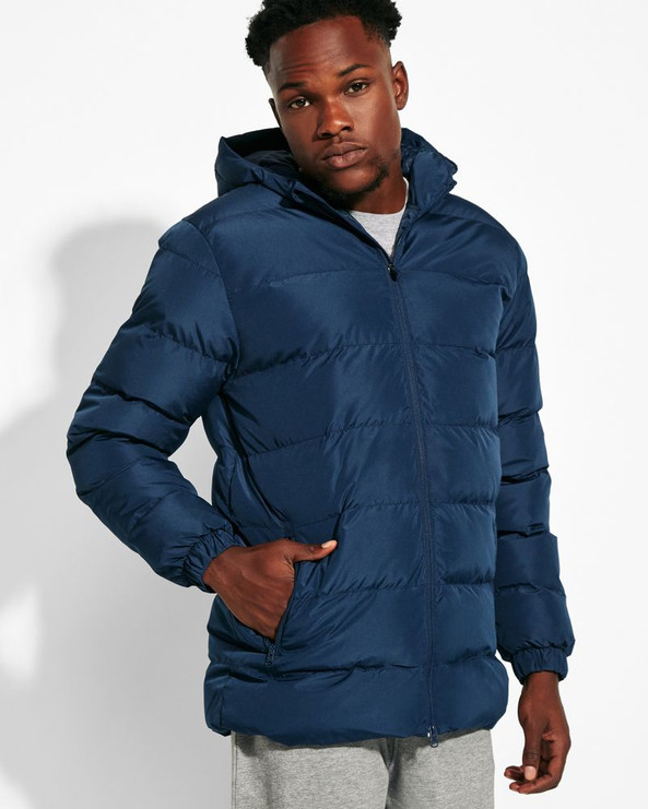 Roly PK5080 - NEPAL Gewatteerde sportparka met vaste capuchon met klep