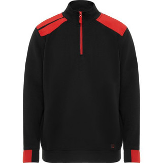 Roly SU8413 - MAVERICK Halv lynlås sweater i et farvekombinationsdesign