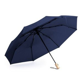 NAURO Auto open-close umbrella in 190T pongee with matching pouch - EgotierPro UM5999