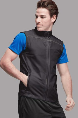 Mustaghata DYNAMIX - Gilet Coupe-Vent Respirant Unisexe pour Course