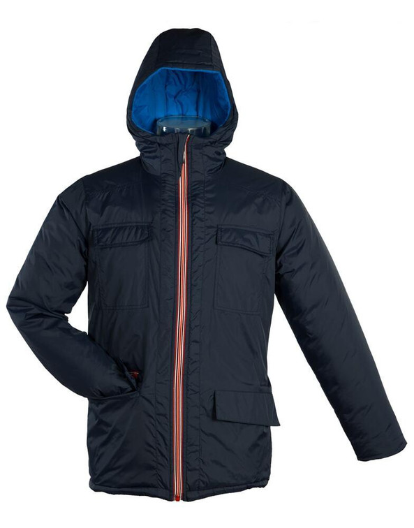 Barents ENERGY - JAS UNISEX OMKEERBAAR MET CAPUCHON EN CONTRASTERENDE RITS