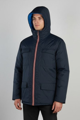 Barents ENERGY - JACKET UNISEX REVERSIBLE WITH HOOD AND CONTRASTED ZIPPER