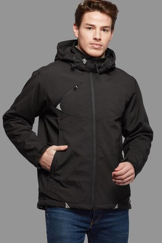 Mustaghata IRAZU - SOFTSHELL JACKET FOR MEN 3 LAYERS