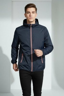 Barents SPEED - WINDJACK UNISEX MET CAPUCHON & CONTRASTERENDE RITS