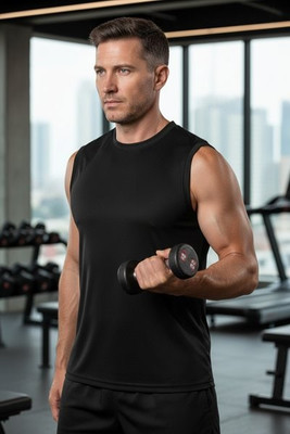 Blank Activewear M201 - Men's Tank Top, Birdseye Mesh, 100% Polyester, Dry Fit