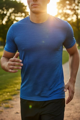 Blank Activewear M845 - Men's High Performance Moisture-Wicking Athletic Tee