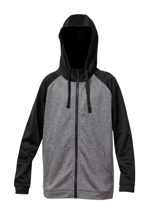 Blank Activewear Y444 - Hoodie Jeunesse Performance Zip Complet