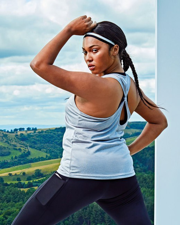 TriDri TD042 - Ladies Venus Knot-Back Yoga Tank