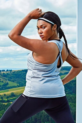 TriDri TD042 - Ladies Venus Knot-Back Yoga Tank