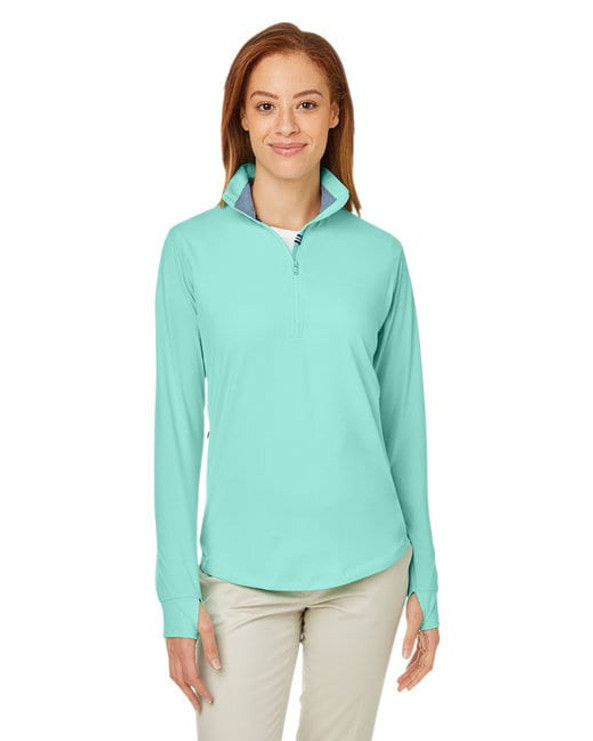 Nautica N17925 - Ladies Saltwater Quarter-Zip Pullover