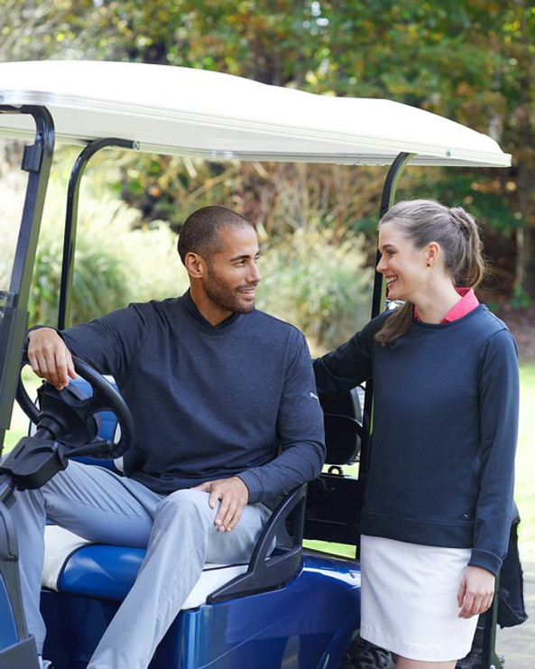 Puma Golf 531279 - Men's Cloudspun Long-Sleeve Crew T-Shirt