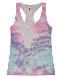 Tie-Dye 3400 - Ladies Racerback Tank