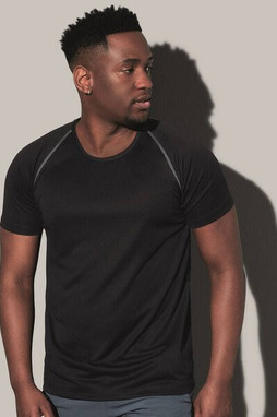 Stedman ST8030 - Mens Performance Raglan Sports Mesh T-Shirt
