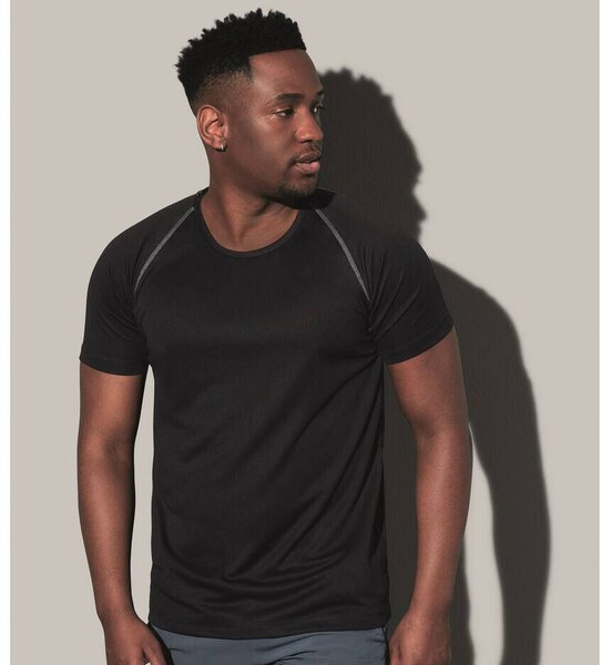 Stedman ST8030 - Mens Performance Raglan Sports Mesh T-Shirt