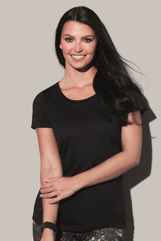 Stedman ST8700 - Ladies Quick-Dry Cotton Feel Sports T-Shirt