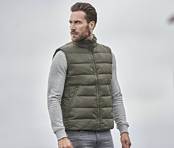TEE JAYS TJ9648 - Eco-Friendly Water-Repellent Hooded Bodywarmer