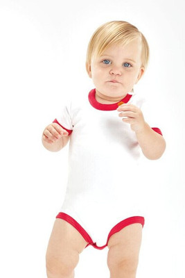 Babybugz BZ019 - Contrast baby bodysuit