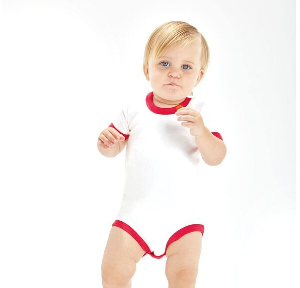 Babybugz BZ019 - Contrast baby bodysuit