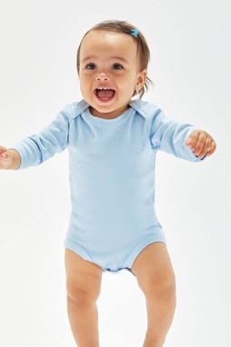 BABYBUGZ BZ030 - BABY LONG SLEEVE BODYSUIT