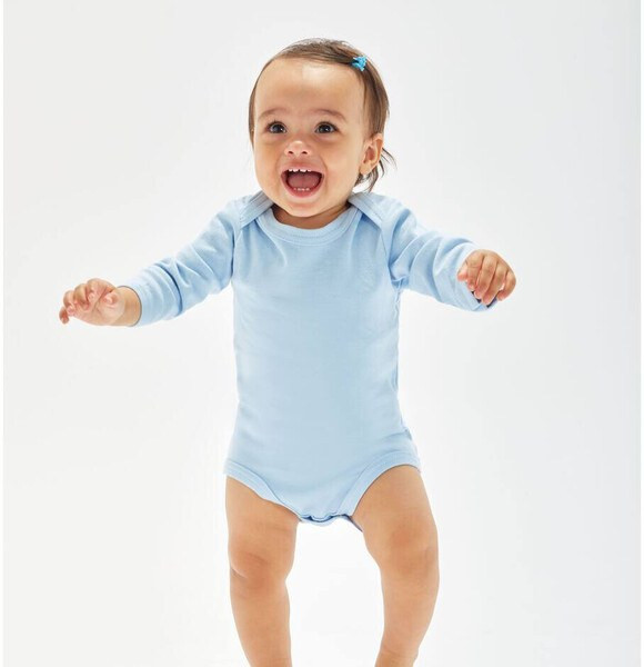 Babybugz BZ030 - Long-sleeved organic baby bodysuit