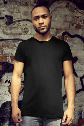 Mantis MT126 - Organisch Lange Skater T-shirt voor Heren