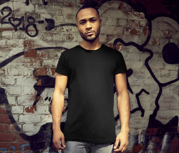 MANTIS MT126 - Organic Cotton Skater Fit Longline Tee