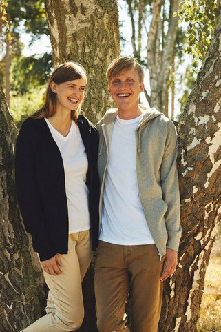 NEUTRAL T63301 - Sweat à capuche zippé en coton Tiger