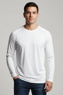 Augusta Sportswear 6845 - Super Soft Spun Poly Long Sleeve Tee