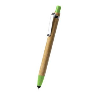 NAGOYA Retractable pen with bamboo body - EgotierPro BL8084