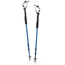 VULCAN Foldable trekking pole set in aluminium with shock absorption - EgotierPro CP7095
