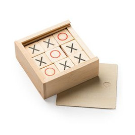 TRIWA Noughts and crosses table game made of wood - EgotierPro JU1011