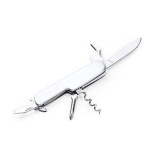 ZORA Stainless steel multipurpose jackknife with 6 functions - EgotierPro NA4095