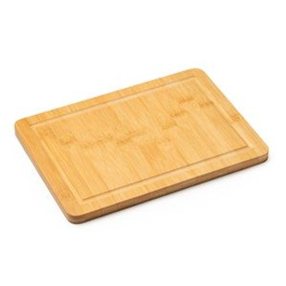 ANGUS Rectangular bamboo chopping board with juice rim - EgotierPro TC4116
