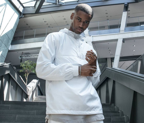 Radsow RBY096 - Veste Homme 1/4 Zip avec Capuche Ajustable