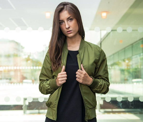 Radsow RBY044 - Blouson Bomber Femme Confort et Style