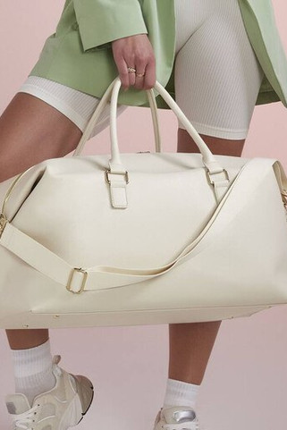 BAG BASE BG760 - Luxury Saffiano Leather-Look Travel Tote