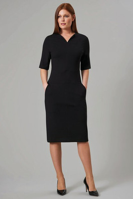 Brook Taverner BT2365 - Robe Élégante Celeste avec Poches Zippées