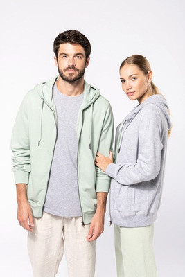 Kariban K4008 - Unisex Bio-French Terry Kapuzenjacke mit Reißverschluss
