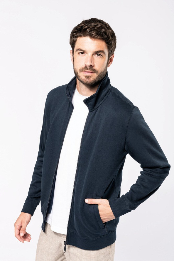 Kariban K4010 - Men's fleece cadet jacket