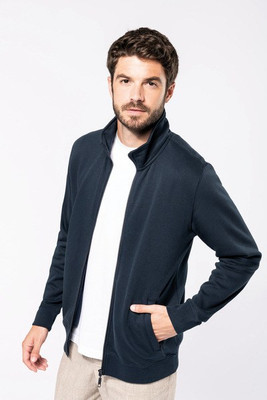 Kariban K4010 - Herren Slim Fit Fleecejacke mit Hohem Kragen