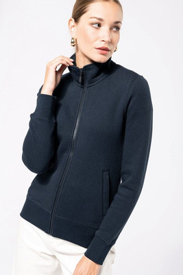 Kariban K4011 - Damen Fleecejacke mit hohem Kragen und Reißverschluss
