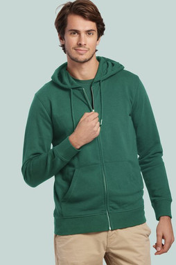 Les Filosophes MONTAIGNE - Unisex Organic Cotton Zipped Hoodie Made in France
