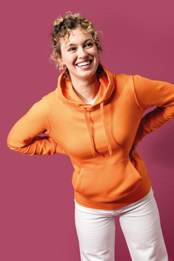 Kariban K4028 - Ladies eco-friendly hooded sweatshirt