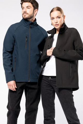 Kariban K427 - Unisex eco-friendly 3-layer softshell jacket