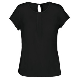 Kariban K5002 - Ladies' short-sleeved crepe blouse