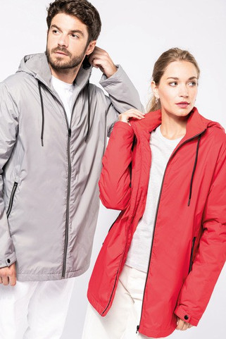 Kariban K6153 - Veste à capuche avec doublure en micropolaire unisexe
