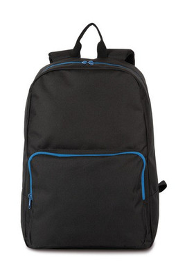Kimood KI0181 - Backpack with contrasting zip fastenings