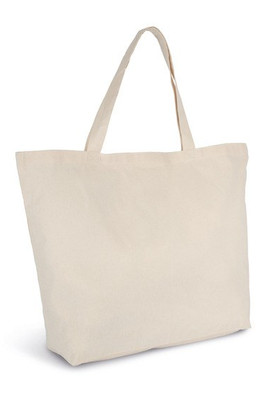 Kimood KI0292 - Extra-large shopping bag in cotton