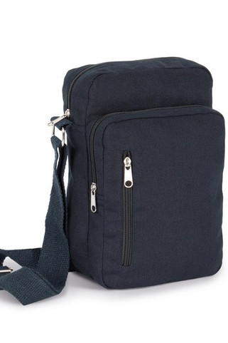 Kimood KI0375 - Cotton saddlebag with shoulder strap