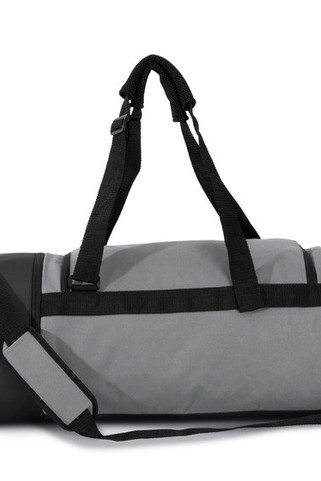 Kimood KI0630 - Sac de sport forme tube avec compartiment chaussure séparé